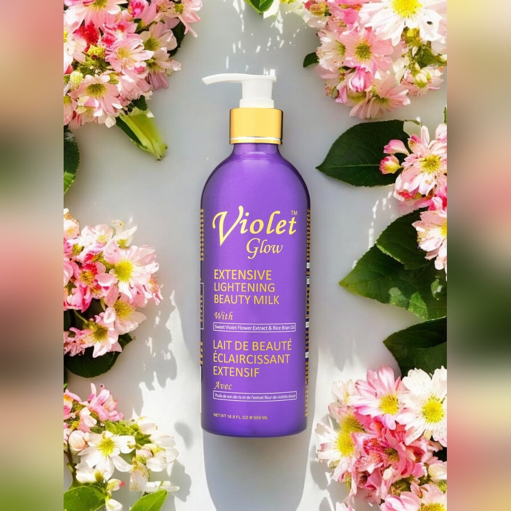 Violet Glow Extensive Lightening Beauty Milk 500ml